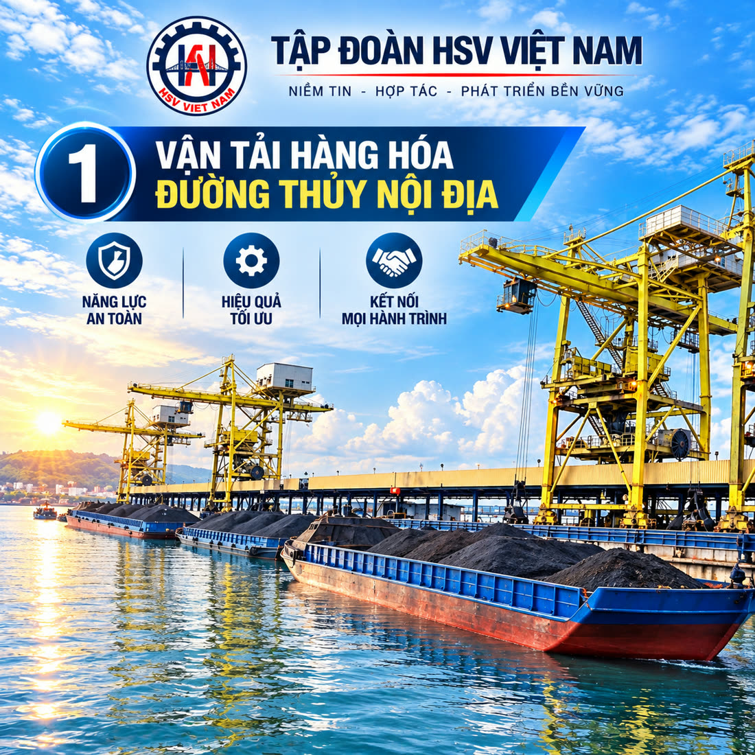 Vận tải hàng hóa đường thủy nội địa